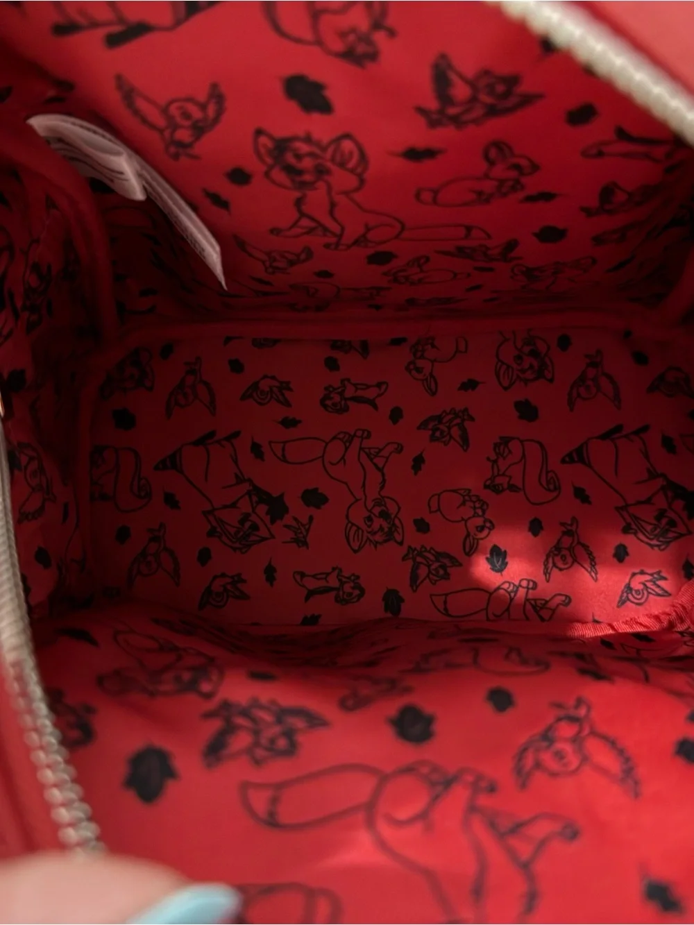 Loungefly Red Woodland Characters Mini Backpack